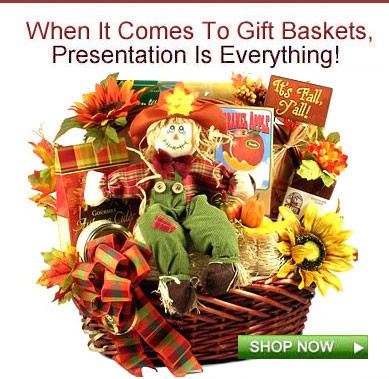 Fall gift baskets delivered