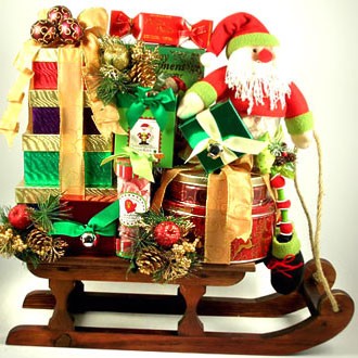 holiday-gift-basket-santa-sleigh
