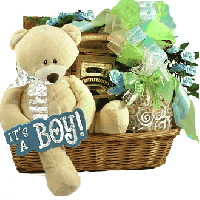 Precious Prince, Baby Boy Gift Basket