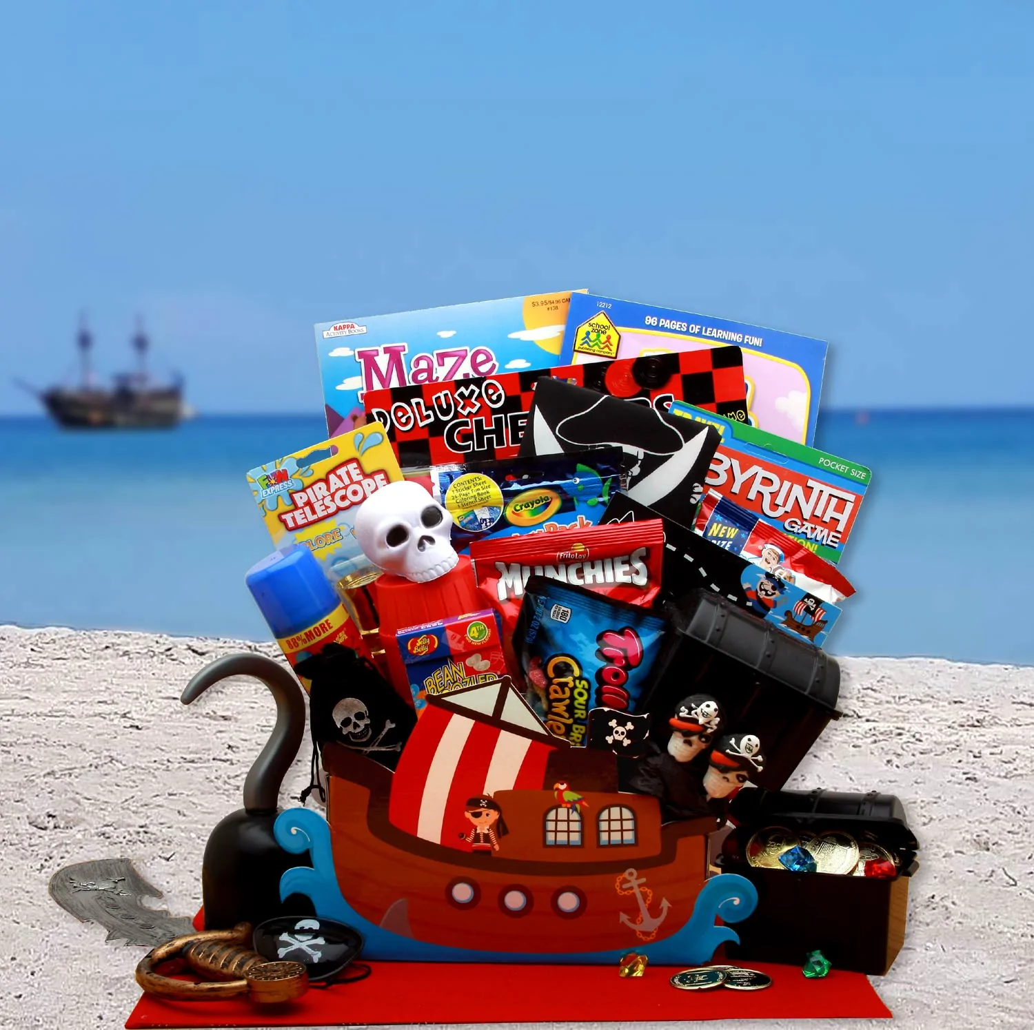 Pirate gift box for kids