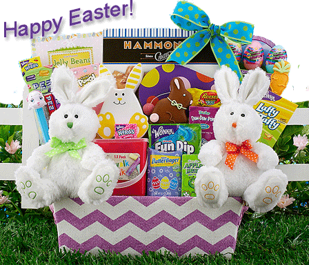 easter baskets basket delivery candy bunny delivered gift gifts