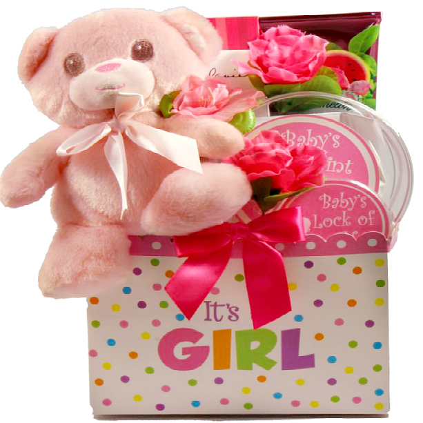 girl baby gift baskets