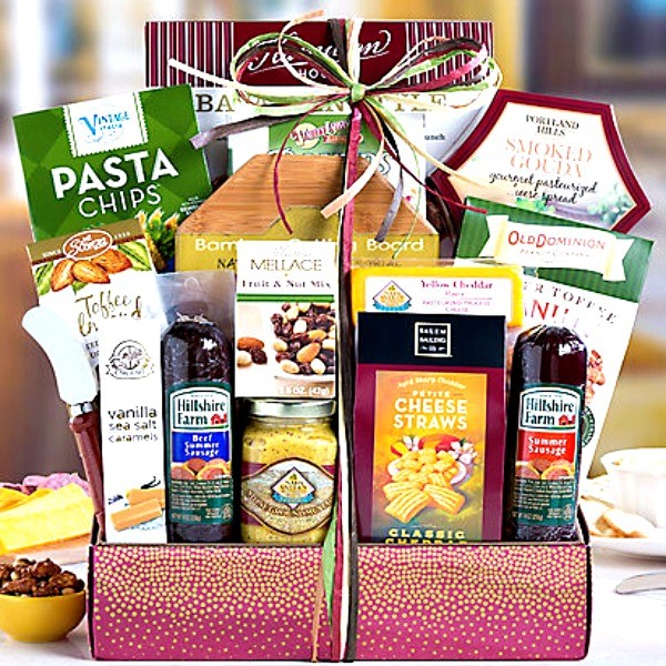 Savory Meat and Cheese Basket