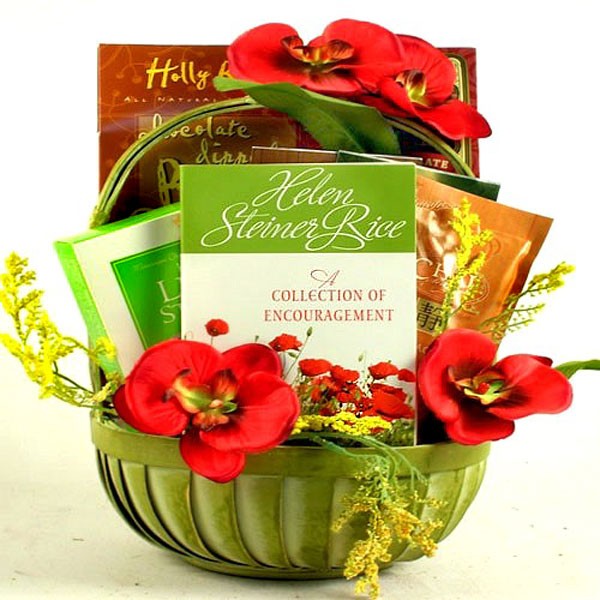 Uplifting Gift Basket Of Encouragement