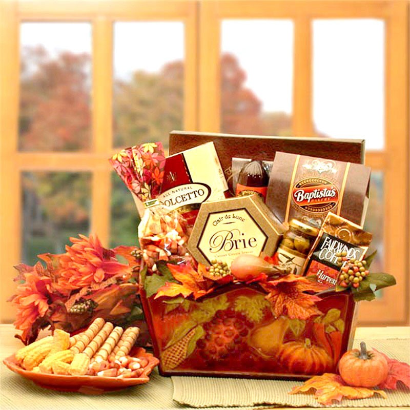 Autumn Glow Gift Basket