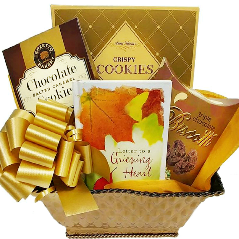 Sympathy Gift Basket, Hope & Healing For Grieving Hearts