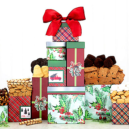 Holiday Gift Tower To Deliver Your Best Wishes