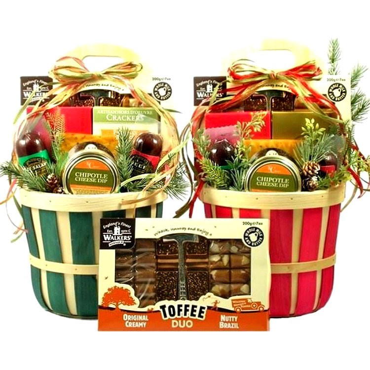 Festive Favorites, Holiday Gift Basket
