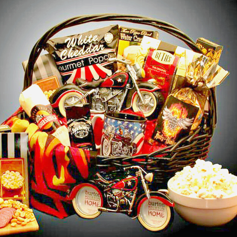 Motorcycle Enthusiasts, Bikers Gift Basket