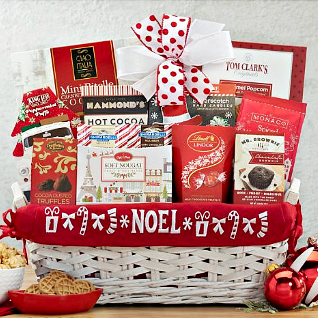 Christmas Joy, Noel Holiday Gift Basket