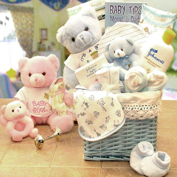 Dainty Tails New Baby Unicorn Gift Basket