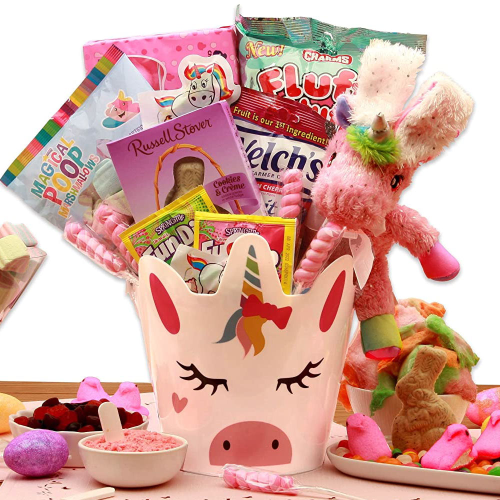 The Magical Unicorn Gift Basket For Kids (Large)