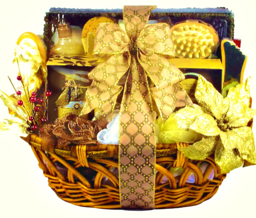 European Inspired Spa Gift Basket