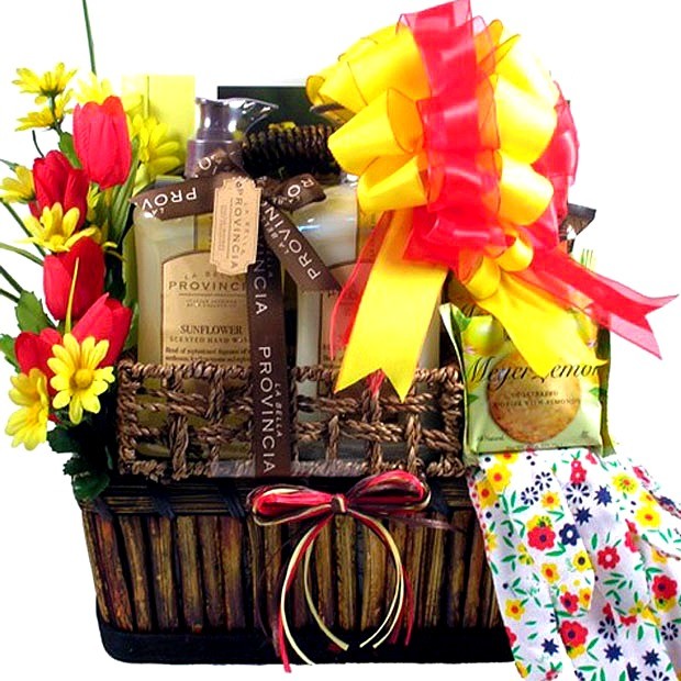 The Sunny Garden Gift Basket