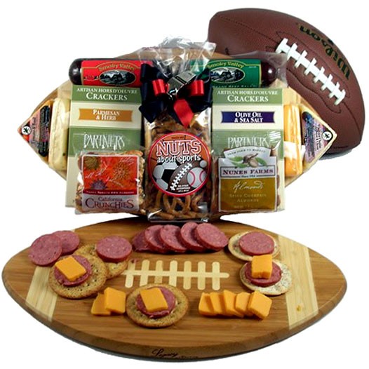 Halftime Snacks, Football Gift Basket