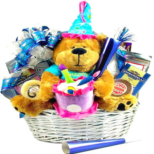 bear singing happy birthday