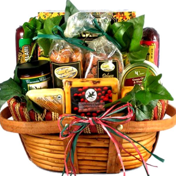 Best Seller Midwestern Cheese Sausage Gift Basket