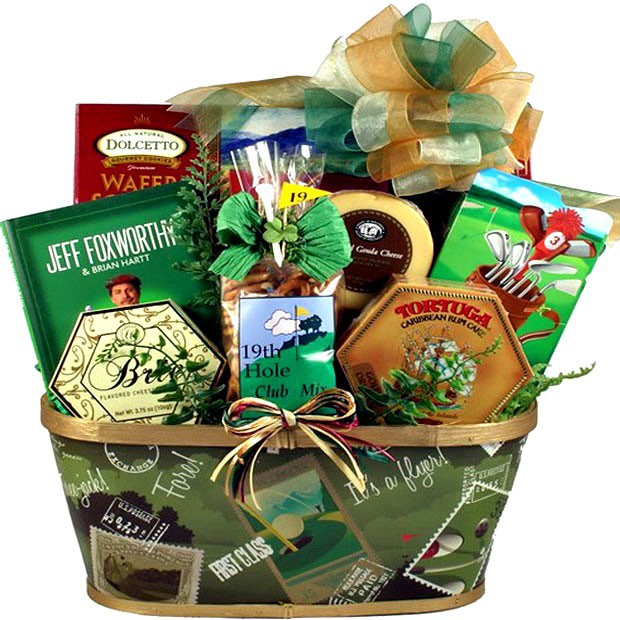 A Round of Golf, Gift Basket for Golfers