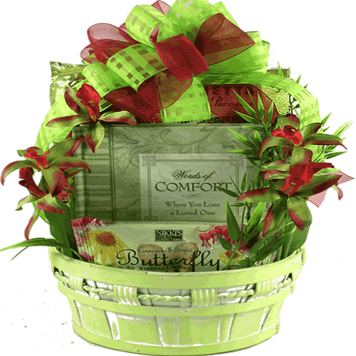 Sympathy Gift Basket In Remembrance
