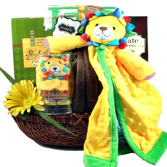 Safari Surprise Baby Gift Basket