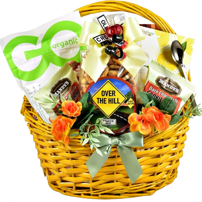 A Senior Moment, Birthday Gift Basket