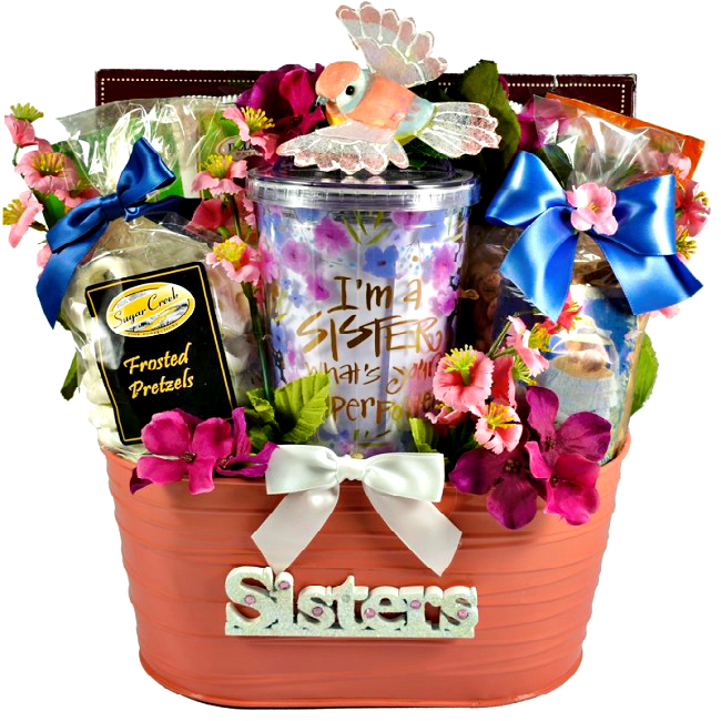 Sister Gift Basket, Celebrate Sisterhood, Special Sisters Gift