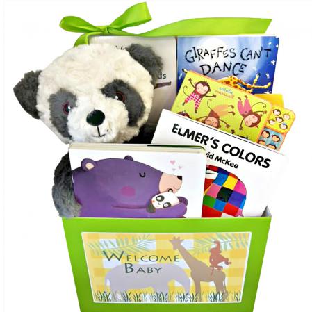 Wild About Baby Newborn Gift Basket