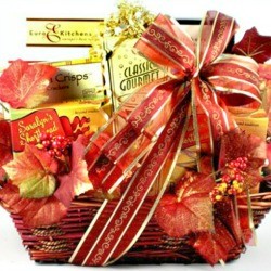   Deluxe Fall Gift Baskets