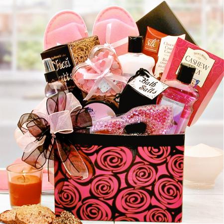 pamper spa gift box