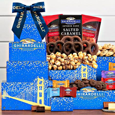 Ghirardelli Chocolate Gift Tower, Best Chocolates Anywhere
