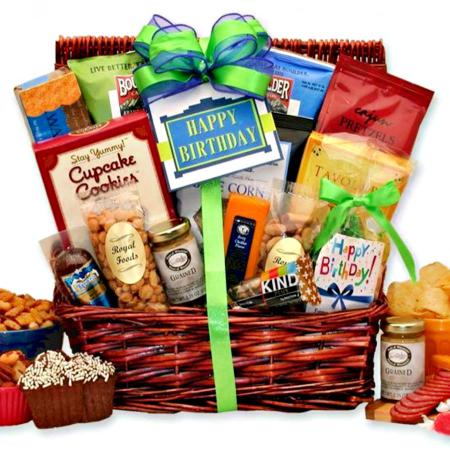 Birthday Gift Basket for Men