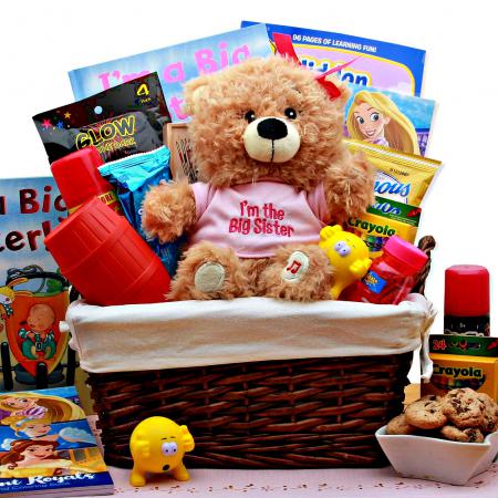 Big Sister Gift Basket For Girls