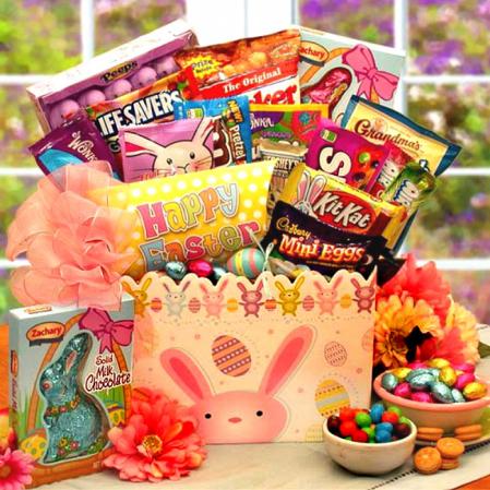 Easter Bunny Hip Hops Gift Basket