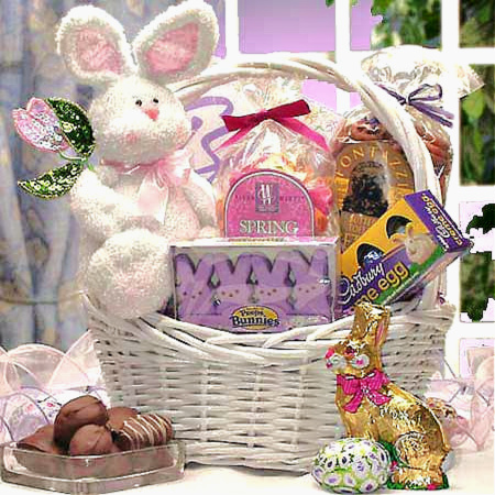 special Easter bunny gift basket