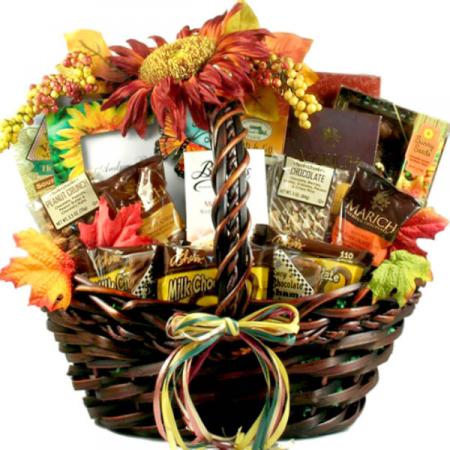 Deluxe Fall Food Basket Deluxe Fall Food Basket