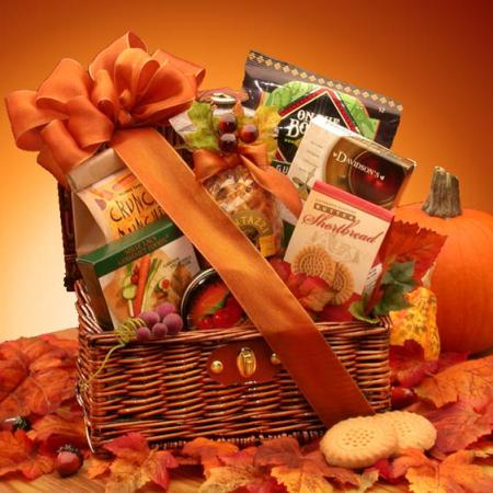 Fall Snacks gift basket delivered free