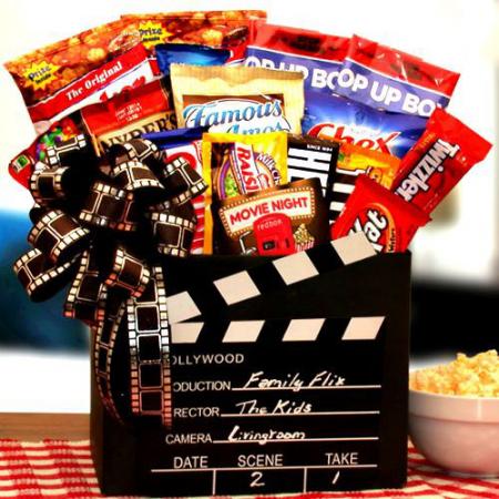 Family Flix Movie Night Gift Box