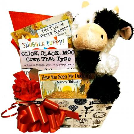 farm animal gift basket