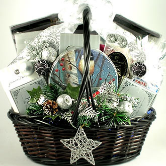 Starry Night Christmas Gift Basket 