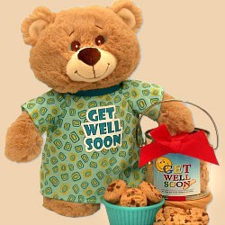 Teddy Bear and Cookies
