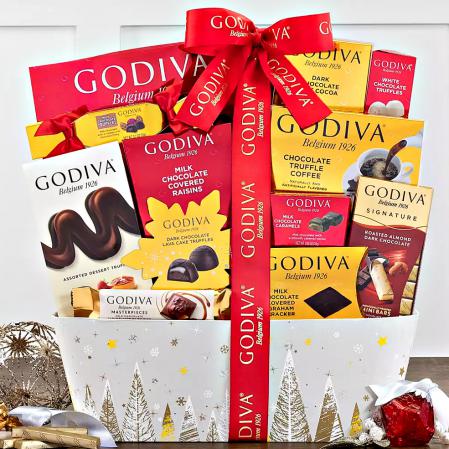 Godiva Chocolate Holiday Gift Baskets