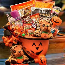 Frightful Halloween Fun Basket
