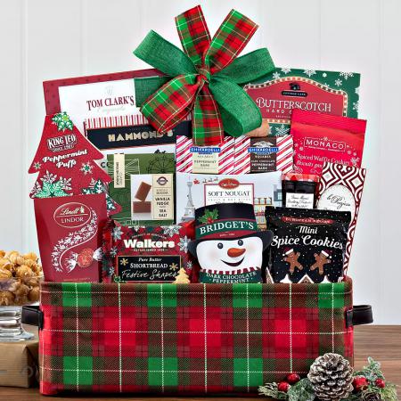 Happy Holidays Gift Basket