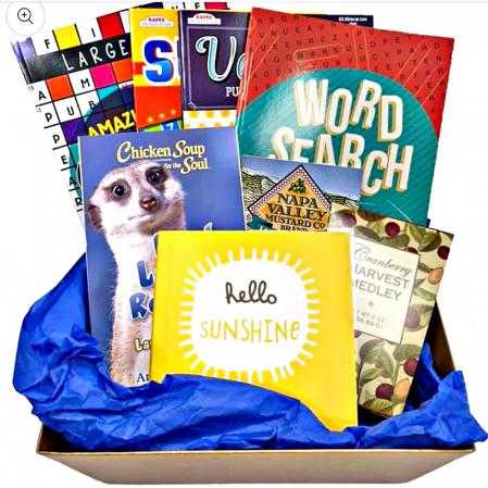 Boredom Buster Fun Get Well Gift Basket For Men and Women