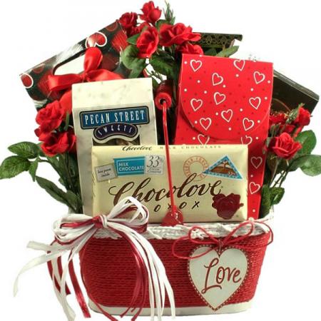 All My Heart Romantic Gift Basket
