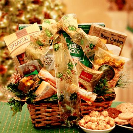 Holiday Splendor Gift Basket