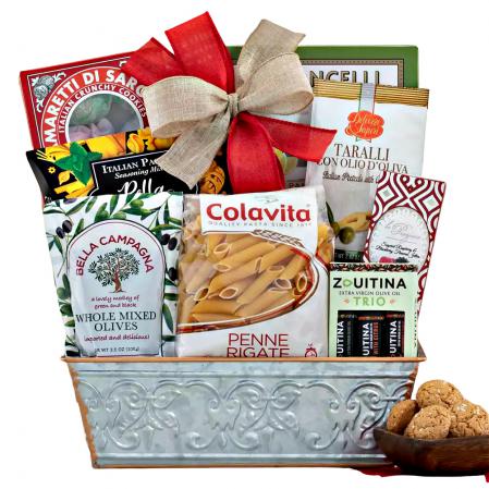 gourmet  Italian food gift basket