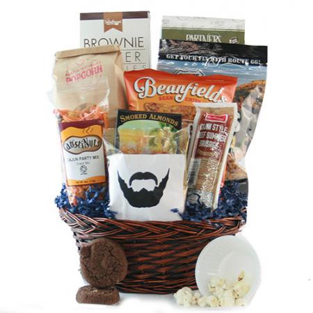 gift basket for dudes