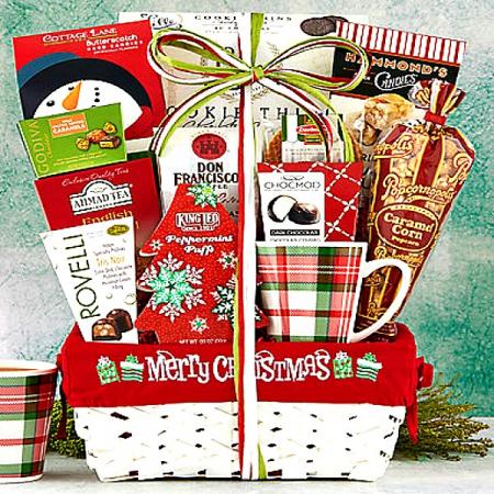 Christmas Tea and Coffee Basket