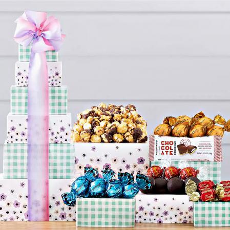 Mothers Day Chocolate Gift Tower